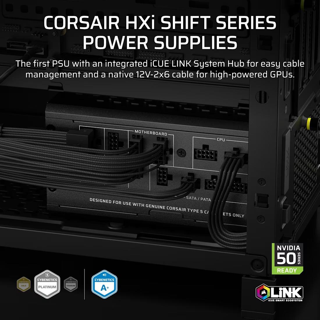 CORSAIR HX1000i SHIFT (CP - 9020265 - EU) - 2 - Nano Komputer