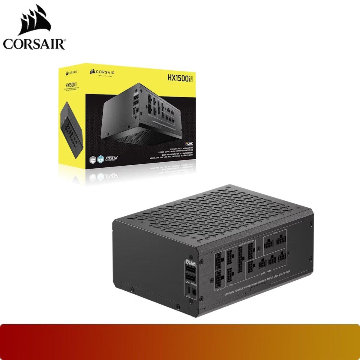 CORSAIR HX1500i SHIFT | PSU 1500W ATX 3.1 Cybenetics Platinum Fully Modular (CP - 9020269 - EU) - 8 - Nano Komputer