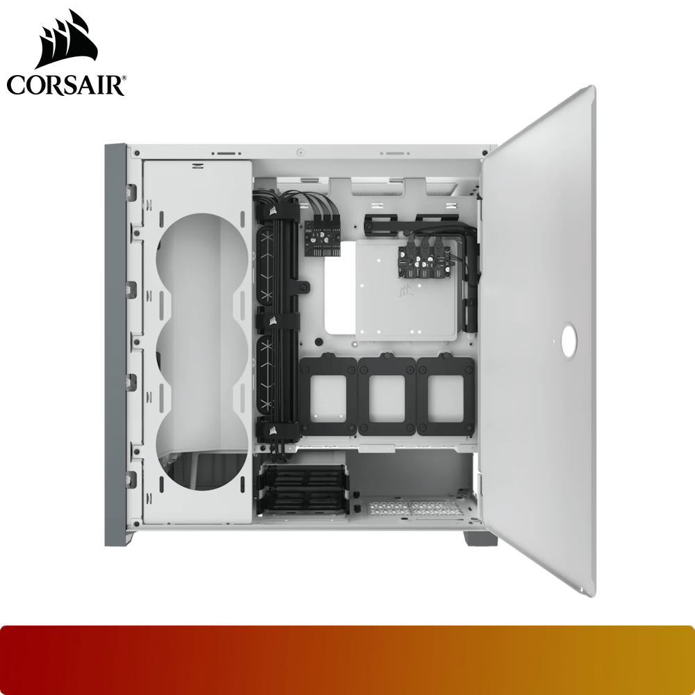 CORSAIR iCUE 5000X RGB Tempered Glass Mid-Tower ATX PC Smart Case-7-Nano Komputer