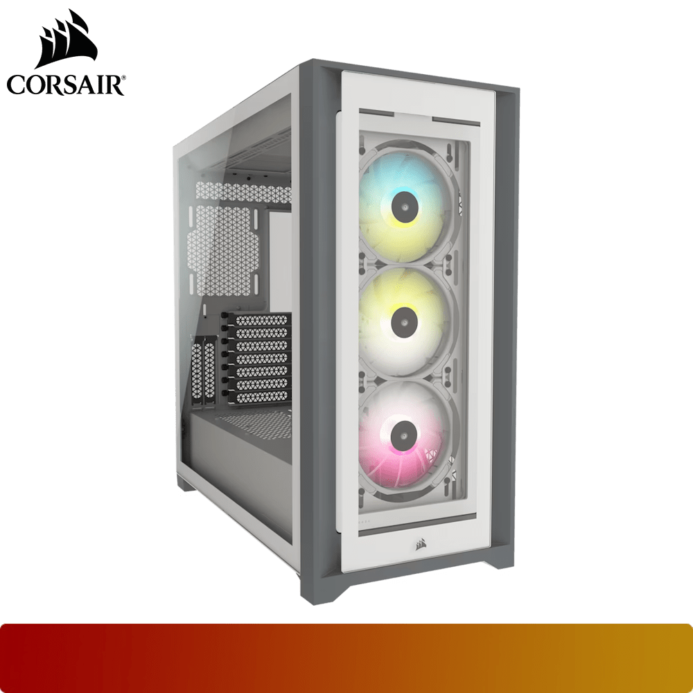 CORSAIR iCUE 5000X RGB Tempered Glass Mid-Tower ATX PC Smart Case-10-Nano Komputer