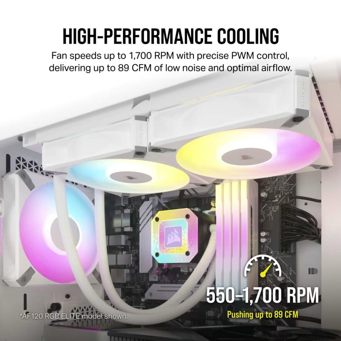CORSAIR iCUE AF140 RGB ELITE 140mm PWM Dual Fan Kit-3-Nano Komputer