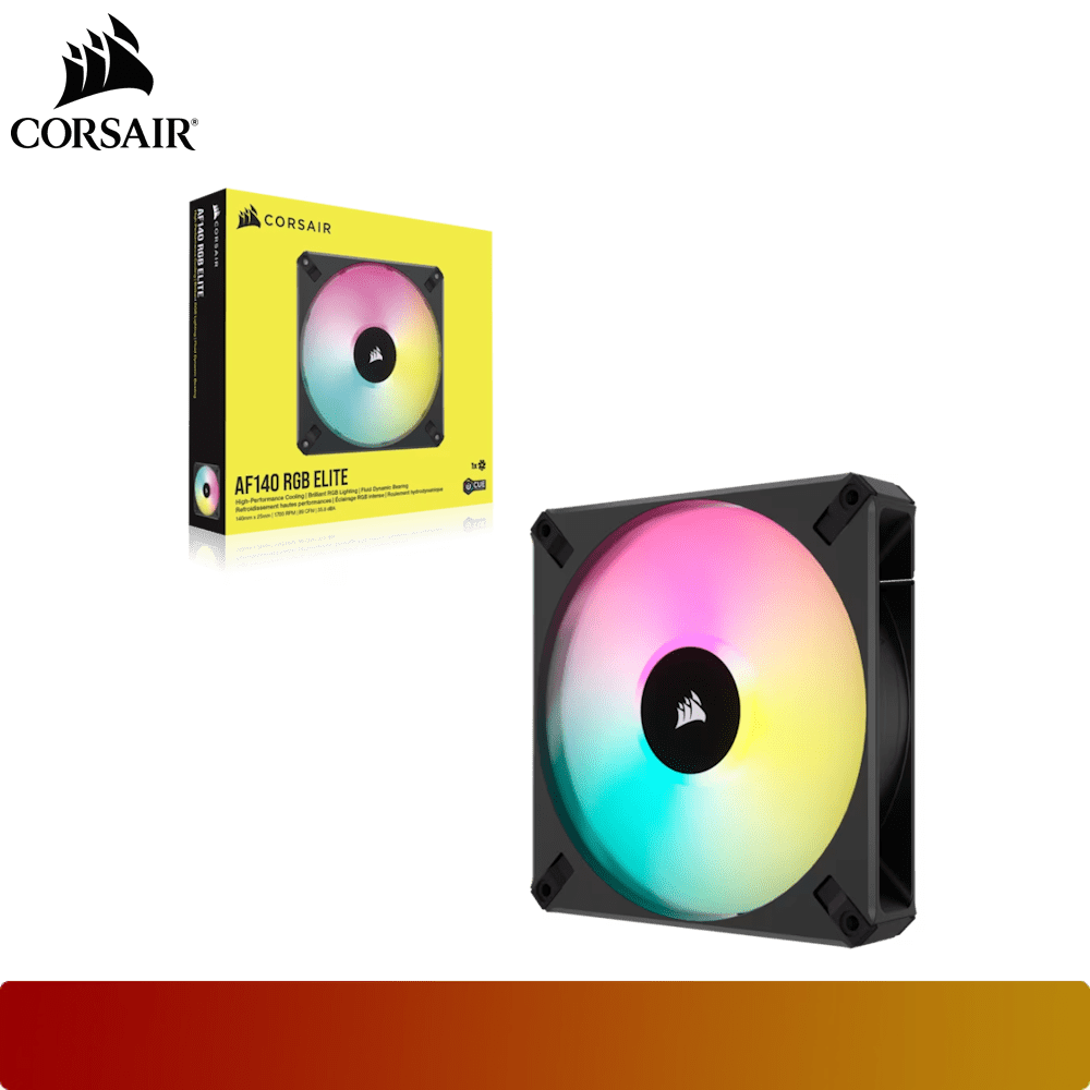 CORSAIR iCUE AF140 RGB ELITE 140mm PWM Fan-6-Nano Komputer