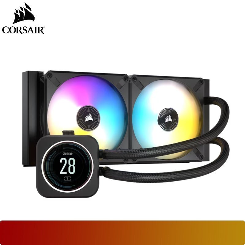 CORSAIR iCUE H100i ELITE LCD Display Liquid CPU Cooler - 1 - Nano Komputer
