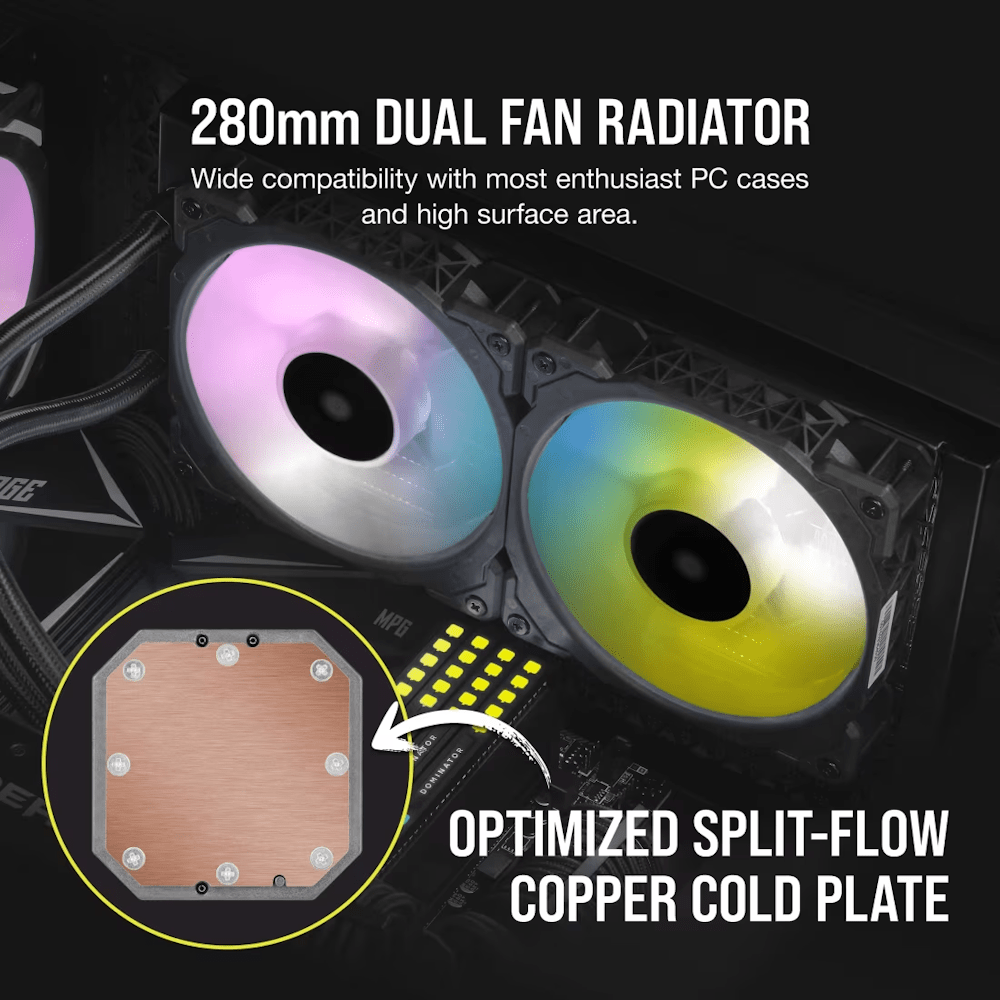 Corsair iCUE H115i ELITE CAPELLIX Liquid CPU Cooler-4-Nano Komputer