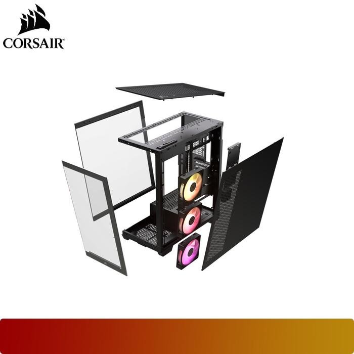CORSAIR iCUE LINK 3500X RGB Mid - Tower PC Case - 7 - Nano Komputer