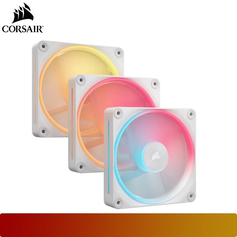 CORSAIR iCUE LINK LX120-R RGB Triple Pack 120mm PWM Reverse Fans Starter Kit-6-Nano Komputer