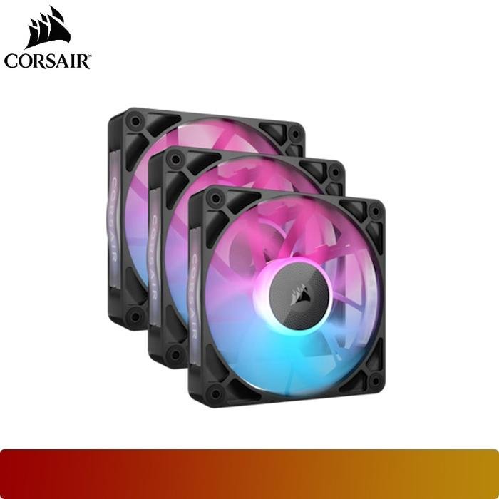 CORSAIR iCUE LINK RX120 RGB 120mm PWM Fan Triple Starter Kit - 5 - Nano Komputer