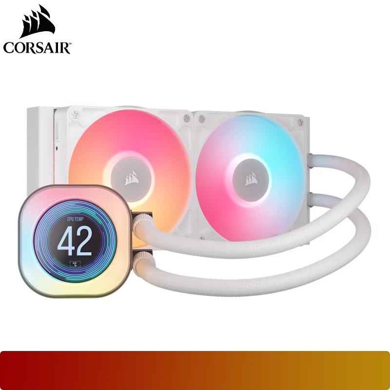 CORSAIR iCUE LINK TITAN 240 RX LCD Liquid CPU Cooler - 6 - Nano Komputer