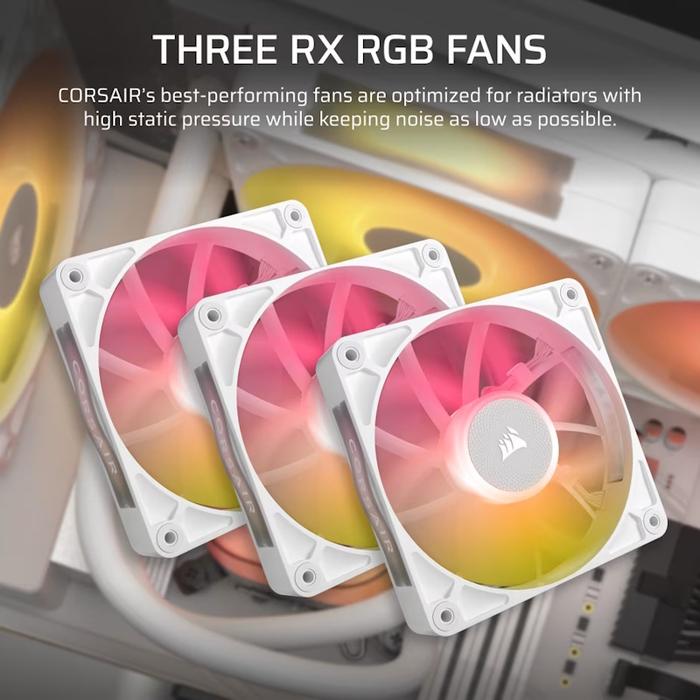 CORSAIR iCUE LINK TITAN 360 RX LCD Liquid CPU Cooler - 3 - Nano Komputer