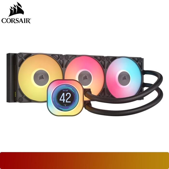CORSAIR iCUE LINK TITAN 360 RX LCD Liquid CPU Cooler - 5 - Nano Komputer