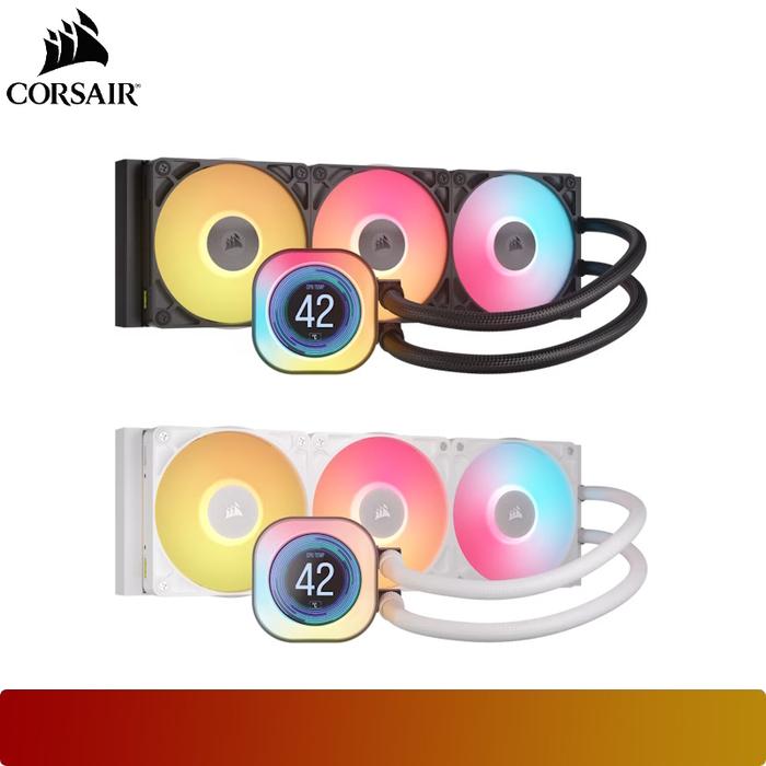 CORSAIR iCUE LINK TITAN 360 RX LCD Liquid CPU Cooler - 1 - Nano Komputer