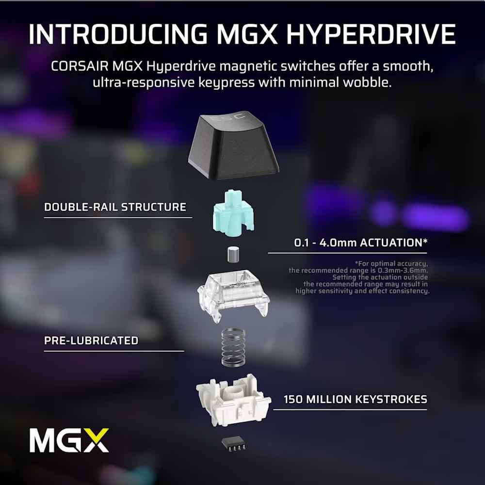 CORSAIR MAKR PRO 75 Hall Effect DIY Keyboard - 3 - Nano Komputer