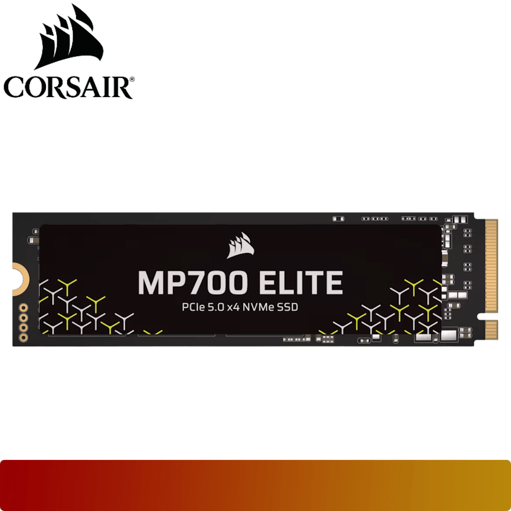 CORSAIR MP700 ELITE 1TB PCIe 5.0 (Gen 5) x4 NVMe M.2 SSD - 1 - Nano Komputer