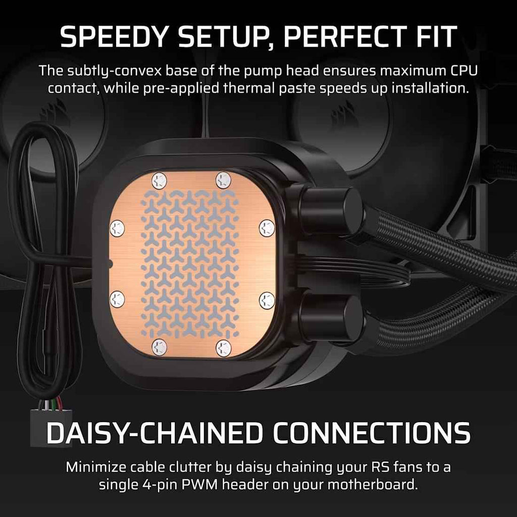 CORSAIR NAUTILUS 240 RS LCD Liquid CPU Cooler - 4 - Nano Komputer