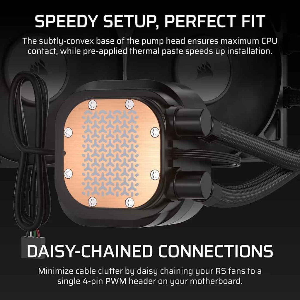 CORSAIR NAUTILUS 360 RS LCD Liquid CPU Cooler - 4 - Nano Komputer