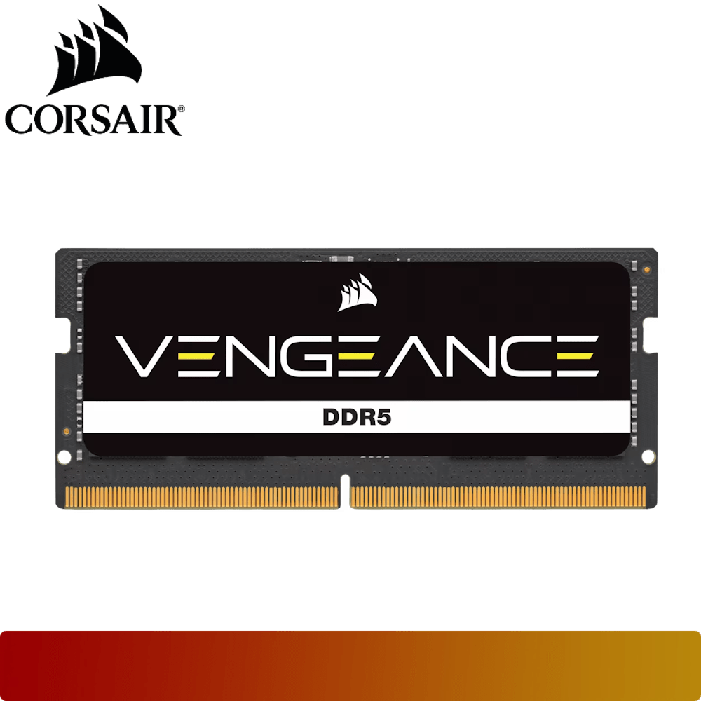 CORSAIR VENGEANCE 16GB (1x16GB) DDR5 4800MT/s SODIMM CL40 - 1 - Nano Komputer