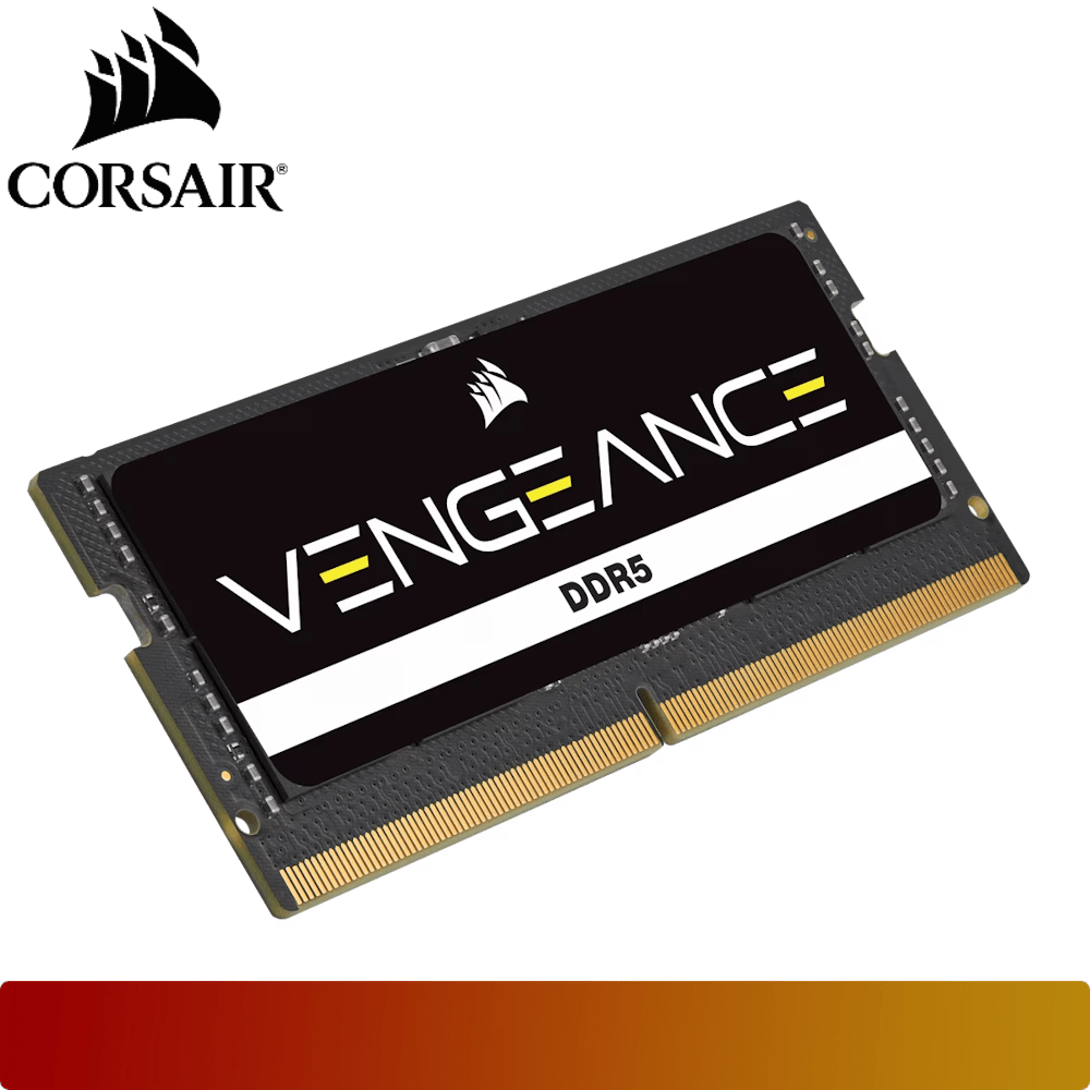 CORSAIR VENGEANCE 32GB (1x32GB) DDR5 4800MT/s SODIMM CL40 - 2 - Nano Komputer