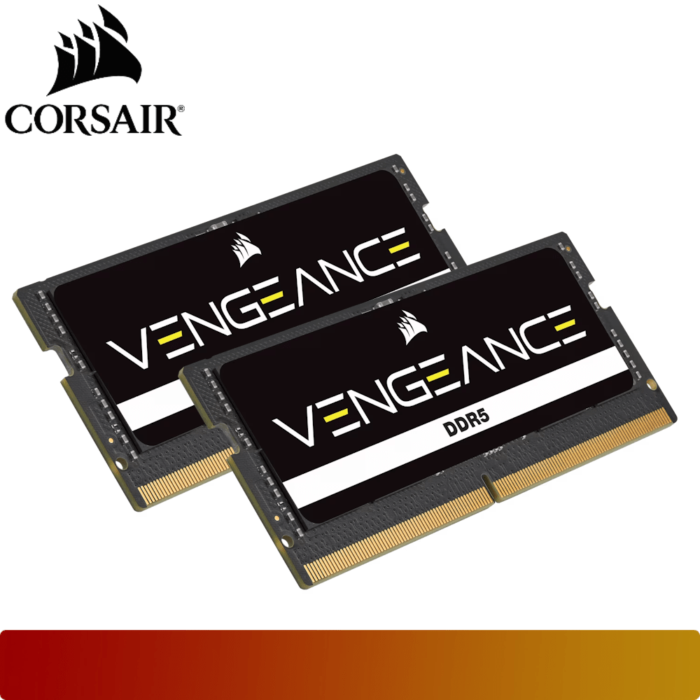 CORSAIR VENGEANCE 32GB (2x16GB) DDR5 4800MT/s SODIMM CL40 - 3 - Nano Komputer