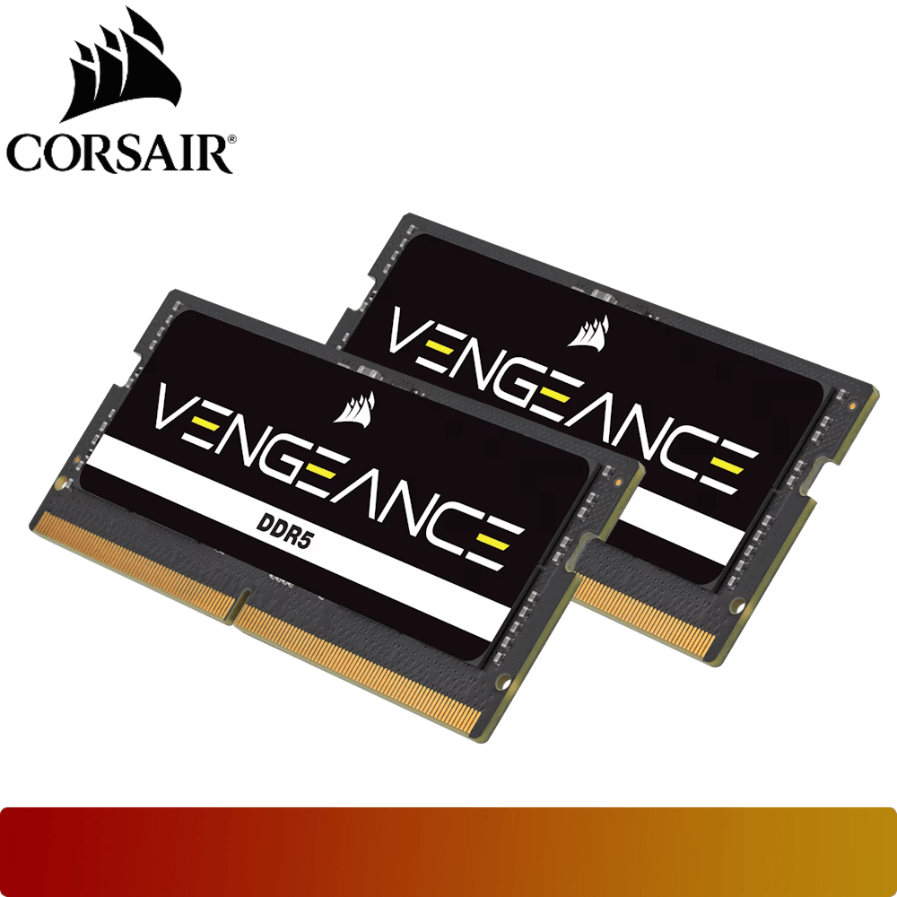 CORSAIR VENGEANCE 32GB (2x16GB) DDR5 4800MT/s SODIMM CL40 - 2 - Nano Komputer