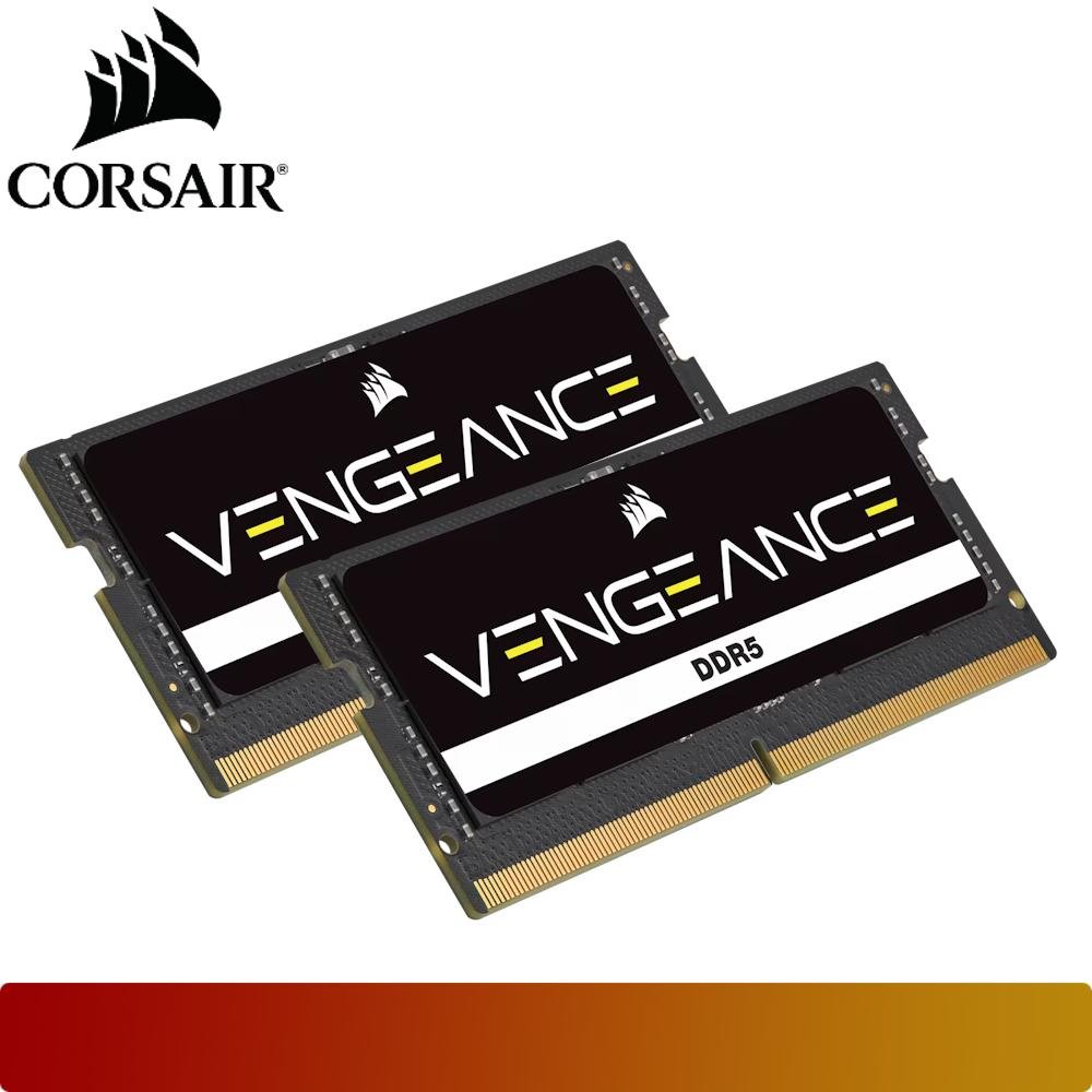 CORSAIR VENGEANCE DDR5 SODIMM 32GB (2x16GB) DDR5 5600MT/s CL48 Memory Laptop Black-2-Nano Komputer