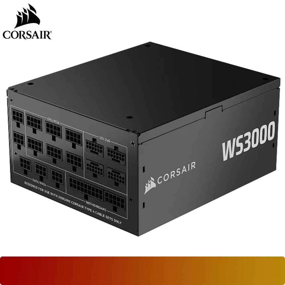 CORSAIR WS3000 3000W ATX 3.1 Fully Modular Workstation Power Supply (CP-9020312-EU)