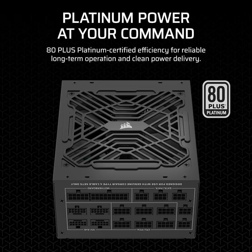 CORSAIR WS3000 3000W ATX 3.1 Fully Modular Workstation Power Supply (CP - 9020312 - EU) - 7 - Nano Komputer