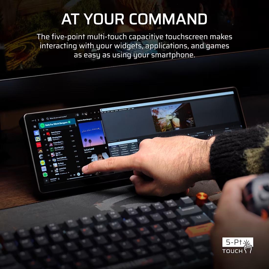 CORSAIR XENEON EDGE 14.5" LCD Touchscreen - 6 - Nano Komputer