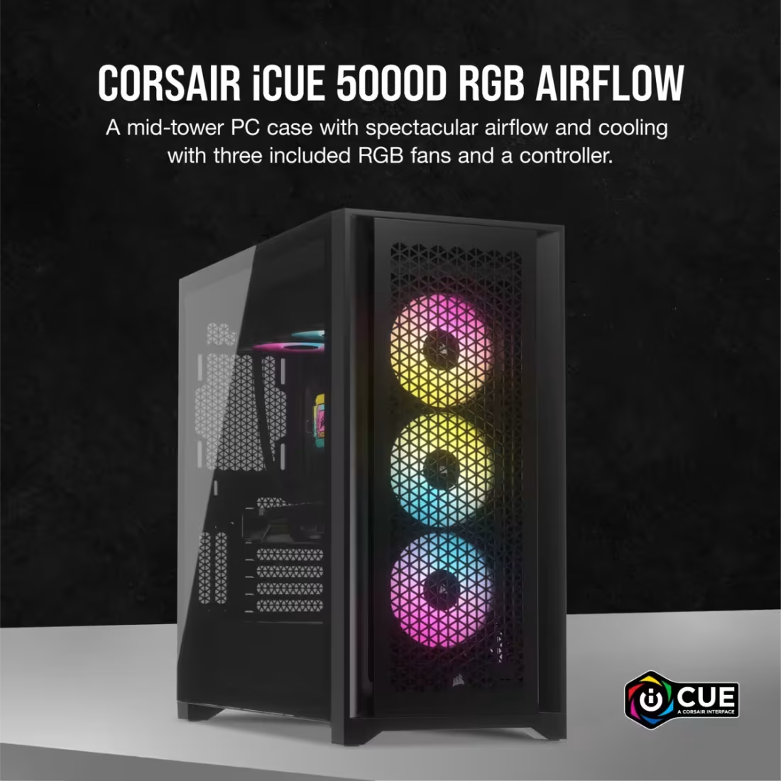 CORSAIR iCUE 5000D RGB AIRFLOW Mid-Tower Case