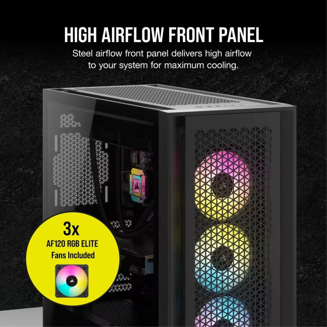 CORSAIR iCUE 5000D RGB AIRFLOW Mid-Tower Case