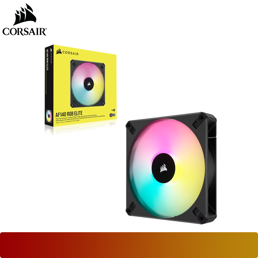 CORSAIR iCUE AF140 RGB ELITE 140mm PWM Fan