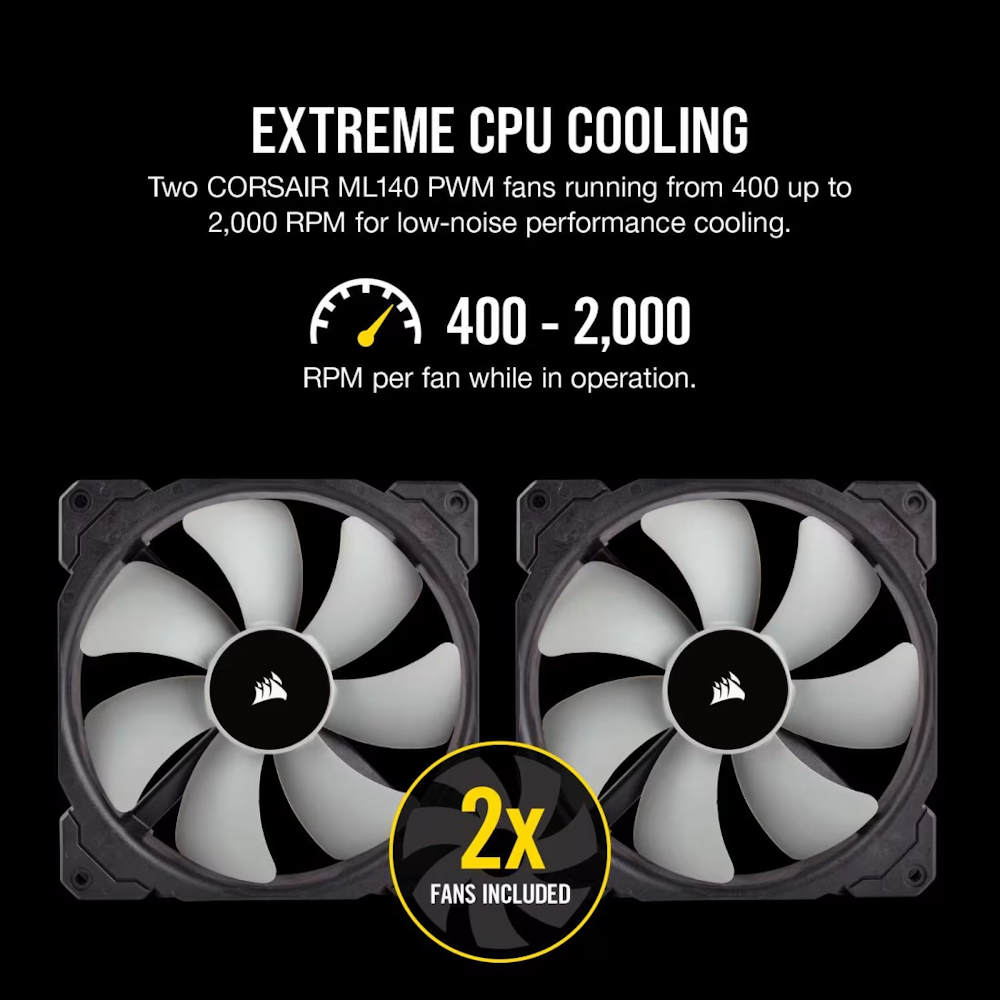 CORSAIR iCUE H115i RGB PRO XT Liquid CPU Cooler