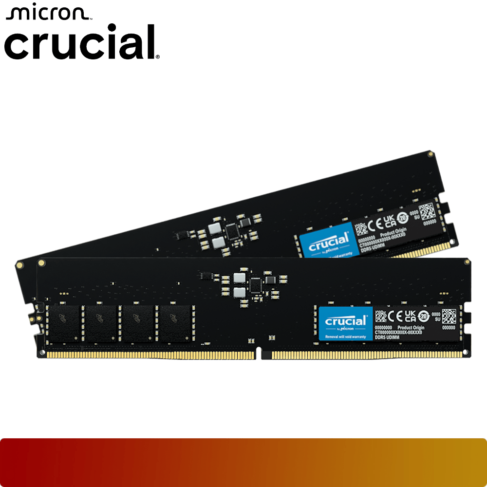 Crucial Classic DDR5 128GB Kit (64GBx2) 5600 MT/s CL46 - 1 - Nano Komputer