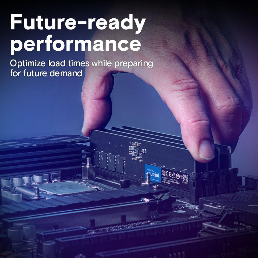 Crucial Classic DDR5 64GB (64GBx1) 5600 MT/s CL46 - 5 - Nano Komputer