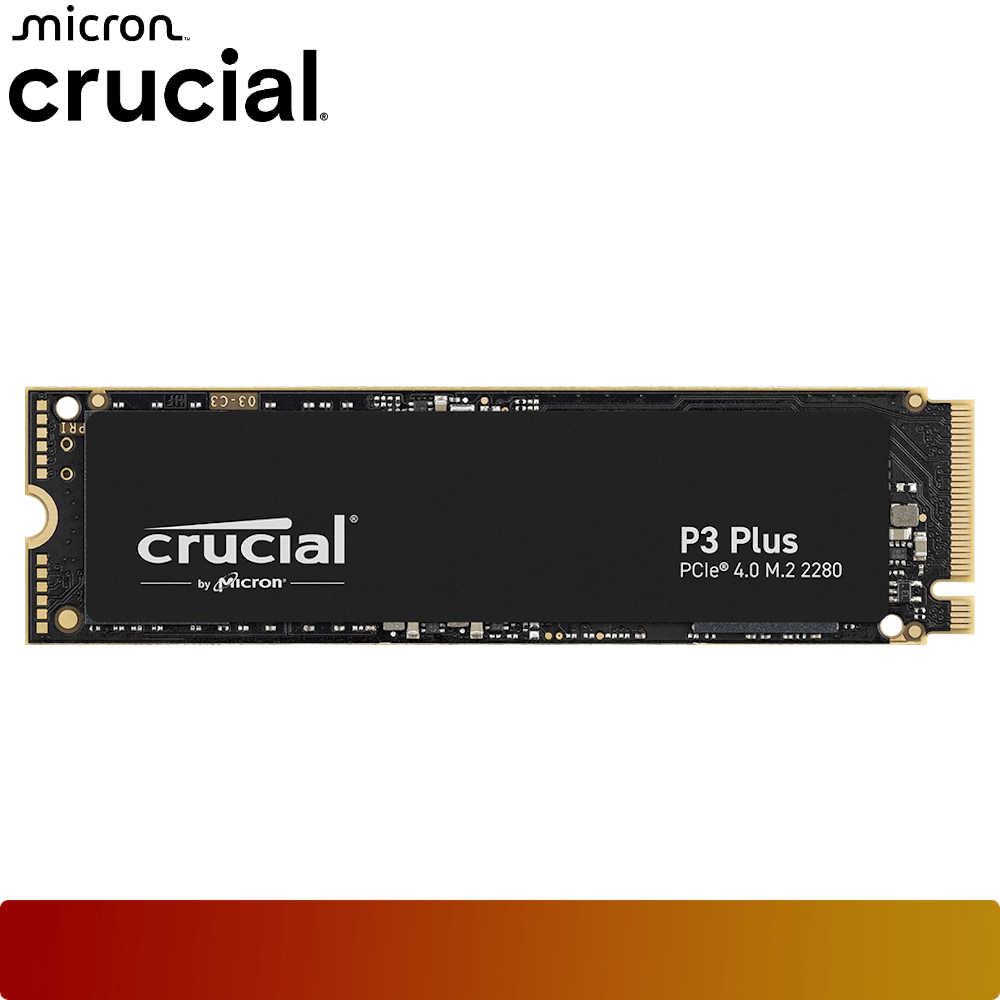 Crucial P3 Plus 4TB PCIe M.2 2280 SSD - 1 - Nano Komputer