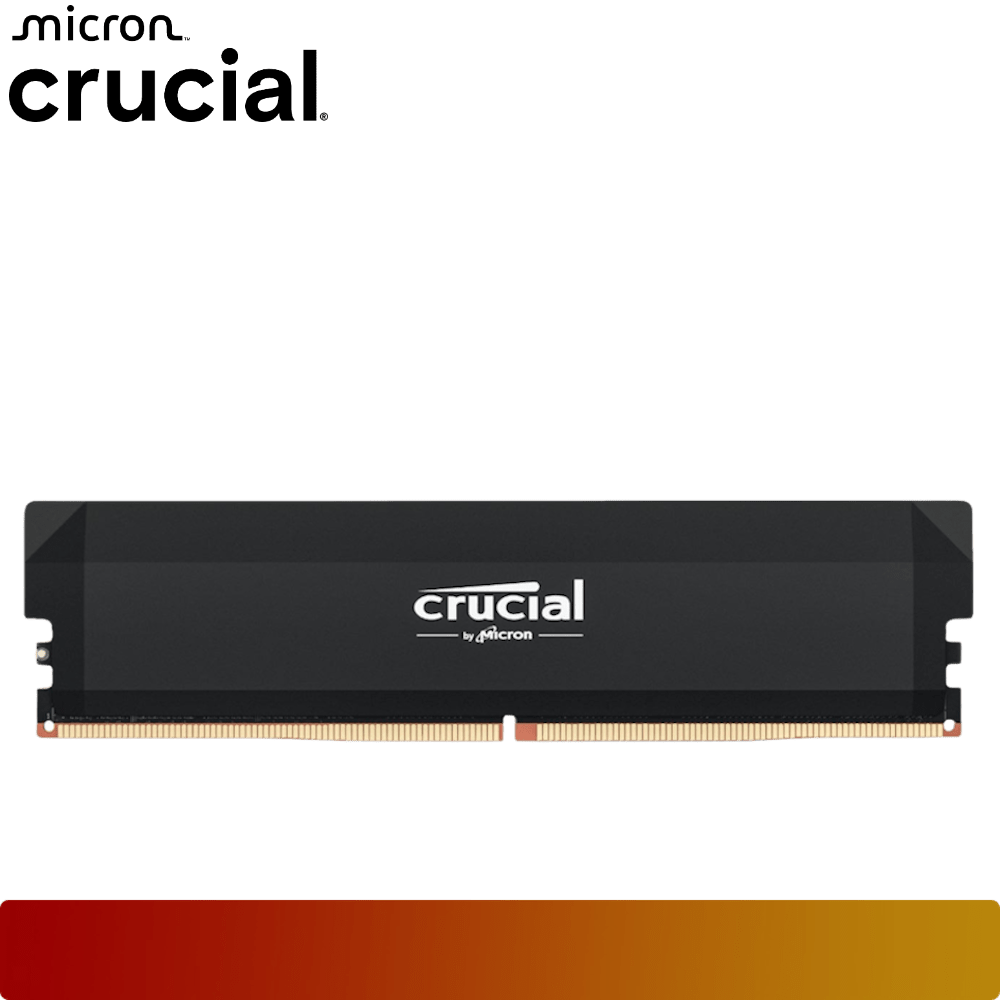 Crucial Pro Overclocking DDR5 16GB (1 x 16GB) 6000 MT/s CL36 Black - 1 - Nano Komputer