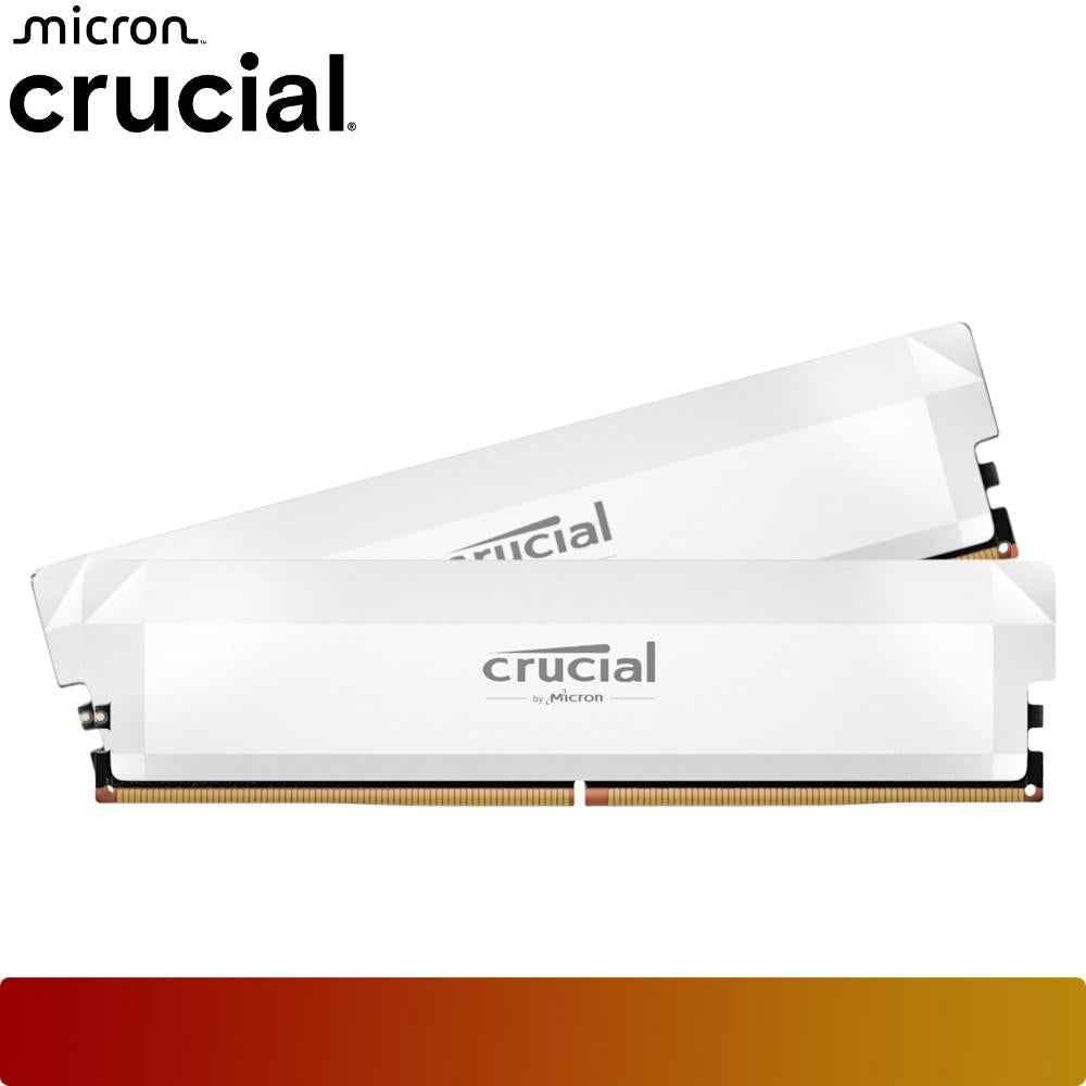 Crucial Pro Overclocking DDR5 64GB Kit (2 x 32GB) 6400 MT/s CL40 White - 1 - Nano Komputer