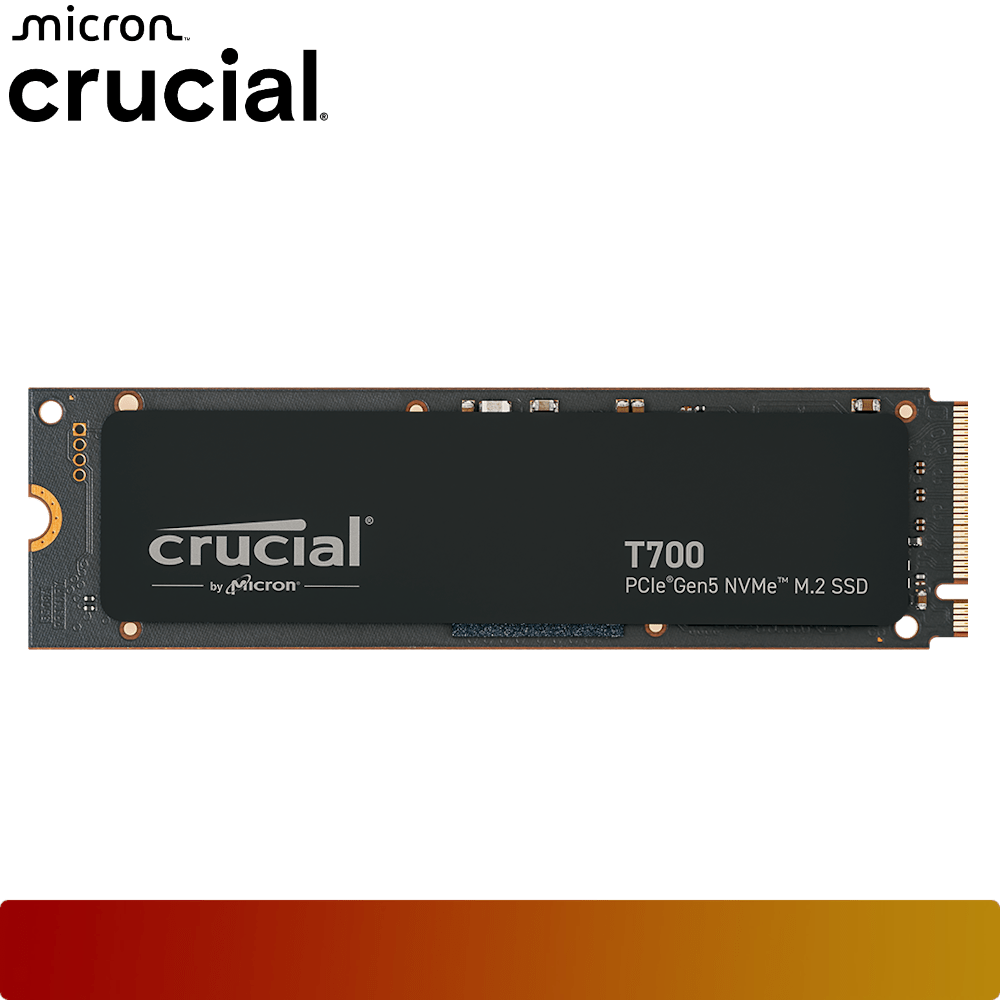 Crucial T700 2TB PCIe Gen5 NVMe M.2 SSD - 1 - Nano Komputer