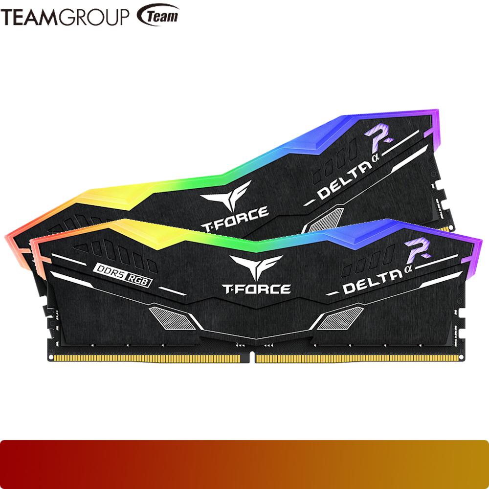 TEAM DELTA a RGB 16GB (2x8GB) DDR5 6000MT/s Kit CL38 Black