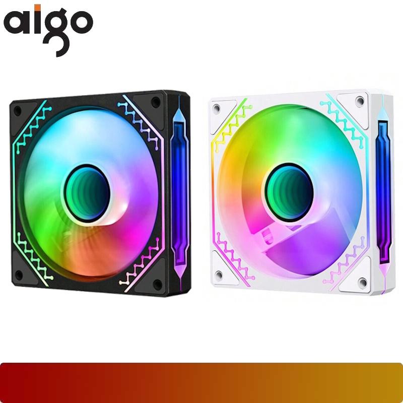 AIGO Air12S Reverse Blade ARGB PWM Single Fan