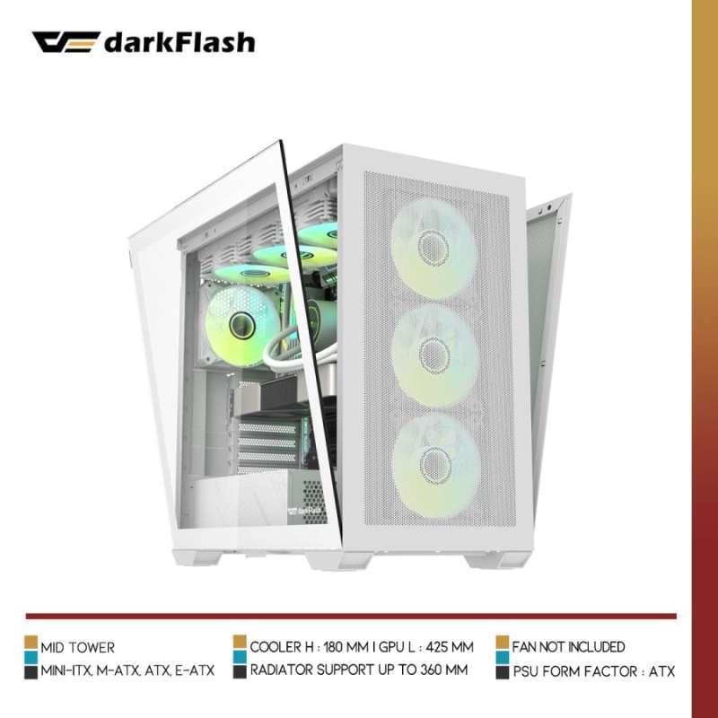 DARKFLASH DLX4000 | Selection PC Case - 6 - Nano Komputer