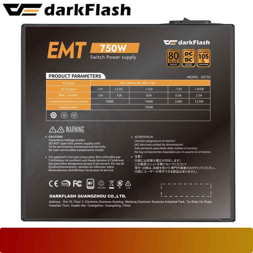 DARKFLASH EMT 750W - 4 - Nano Komputer