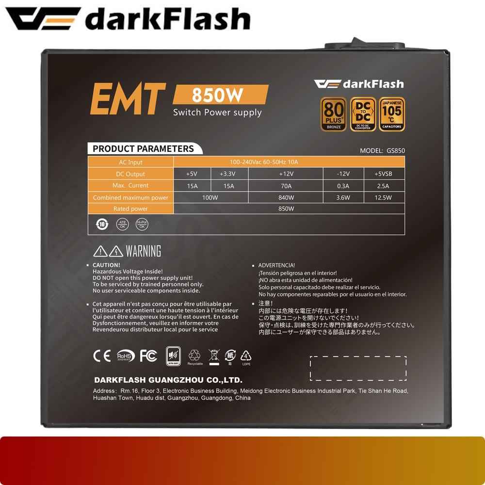 DARKFLASH EMT 850W - 3 - Nano Komputer