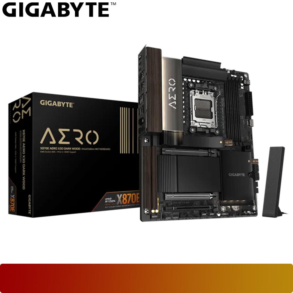 GIGABYTE X870E AERO X3D DARK WOOD