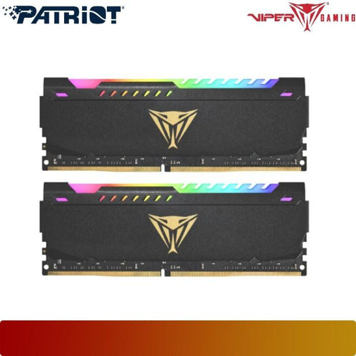 PATRIOT Viper Steel RGB DDR4 16GB (2x8GB) 3600MT/s CL18 kit Black