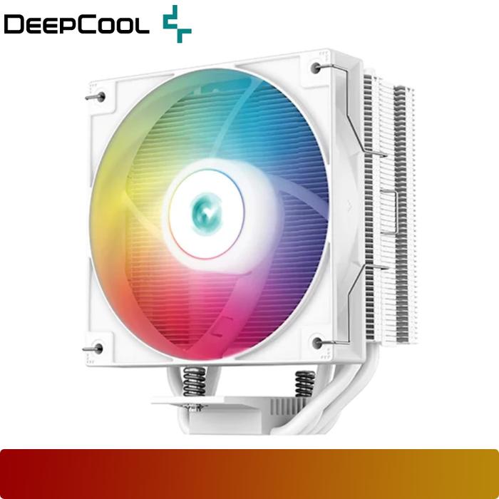 DEEPCOOL AG400 WH ARGB | Efficient 4 Heat Pipes CPU Cooler - 2 - Nano Komputer