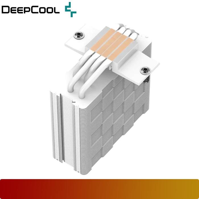 DEEPCOOL AG400 WH ARGB | Efficient 4 Heat Pipes CPU Cooler - 3 - Nano Komputer