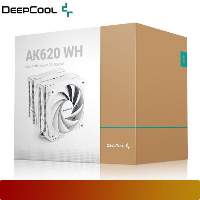 DEEPCOOL AK620 WH | High Performance Dual Tower CPU Cooler - 6 - Nano Komputer