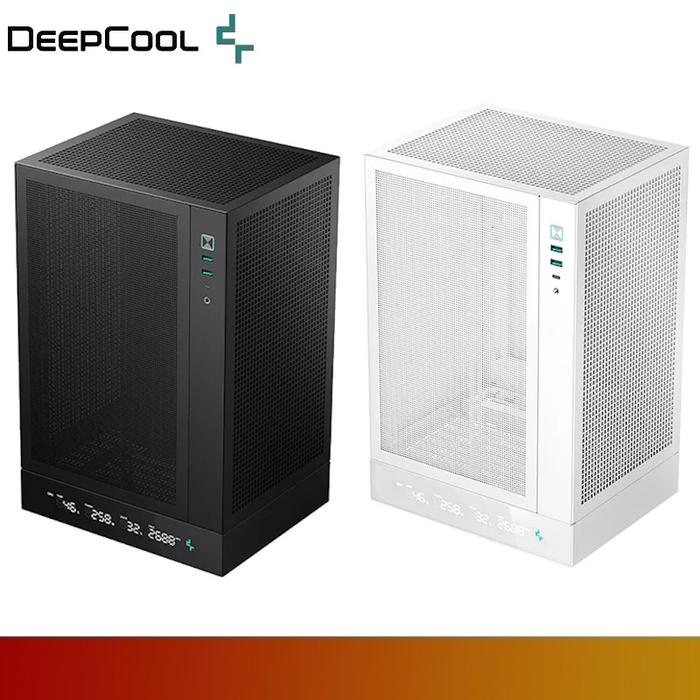 DEEPCOOL CH170 DIGITAL | Mini ITX Mesh Panels Case - 1 - Nano Komputer