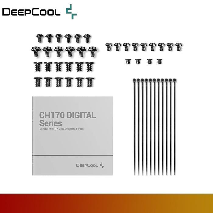 DEEPCOOL CH170 DIGITAL | Mini ITX Mesh Panels Case - 7 - Nano Komputer