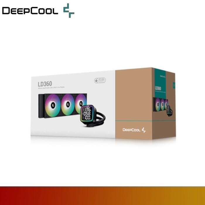 DEEPCOOL LD360 | 360mm Liquid Cooler With a Multi - Line Display - 6 - Nano Komputer